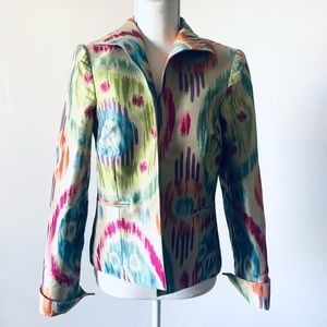 3 Sisters colorful blazer size Small